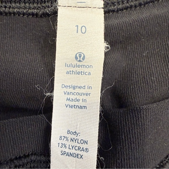 Lululemon Skinny Will Pant Yoga Black Womens Size 10 - Picture 5 of 14
